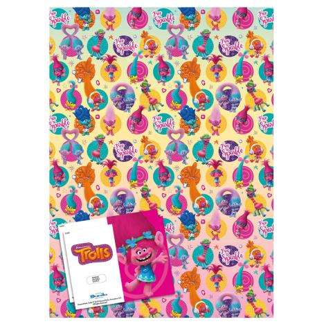 Trolls Gift Wrap & Tags £2.20